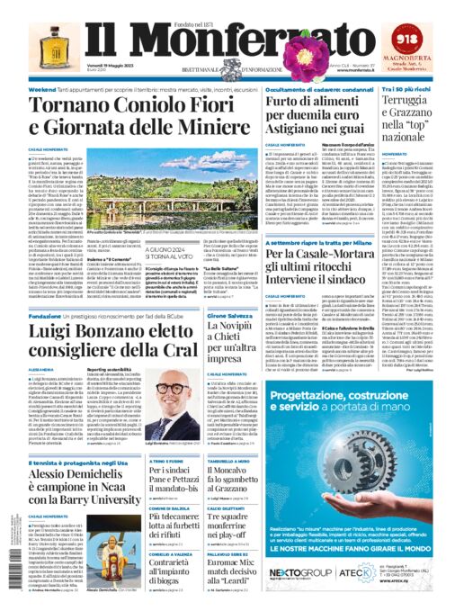 Il Monferrato - Edizione 37 del 19/05/2023